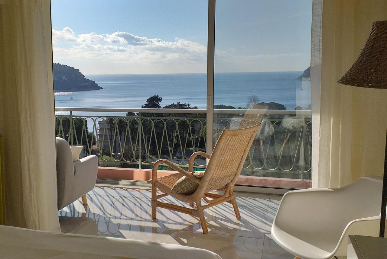 Vue Mer Exceptionnelle Entre Nice Et Monaco Villefranche-sur-Mer Ngoại thất bức ảnh