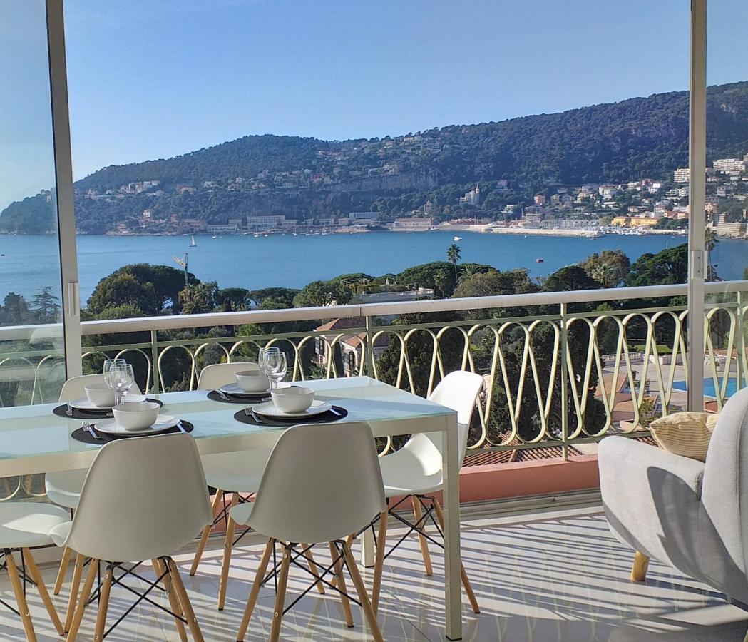 Vue Mer Exceptionnelle Entre Nice Et Monaco Villefranche-sur-Mer Ngoại thất bức ảnh