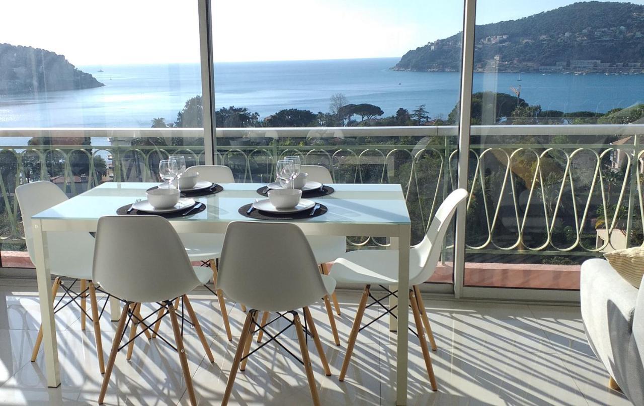 Vue Mer Exceptionnelle Entre Nice Et Monaco Villefranche-sur-Mer Ngoại thất bức ảnh