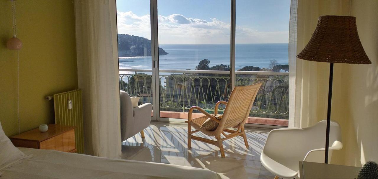 Vue Mer Exceptionnelle Entre Nice Et Monaco Villefranche-sur-Mer Ngoại thất bức ảnh