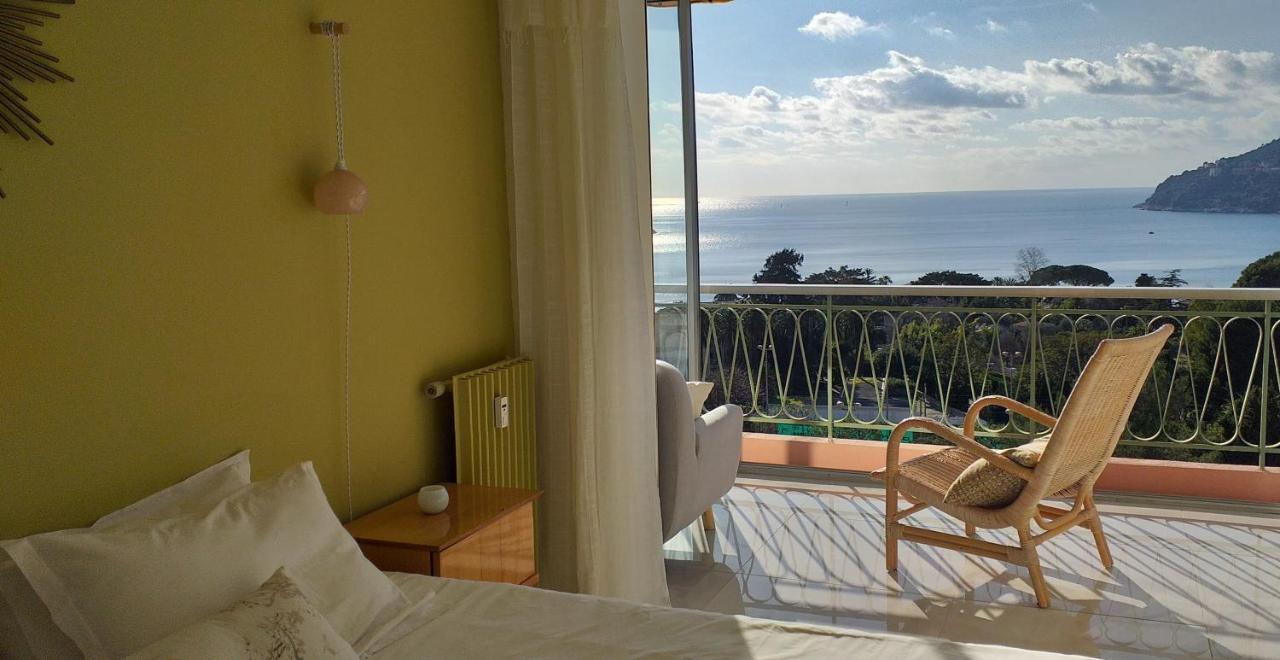 Vue Mer Exceptionnelle Entre Nice Et Monaco Villefranche-sur-Mer Ngoại thất bức ảnh