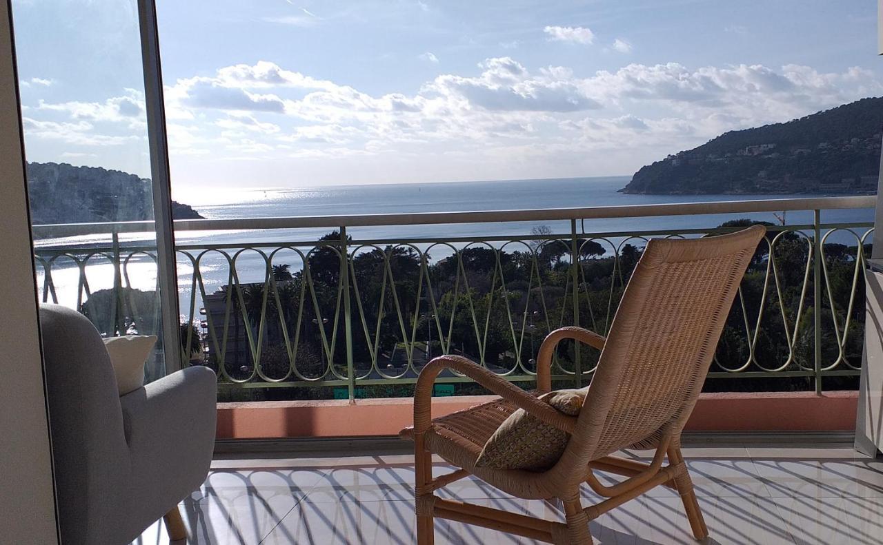 Vue Mer Exceptionnelle Entre Nice Et Monaco Villefranche-sur-Mer Ngoại thất bức ảnh
