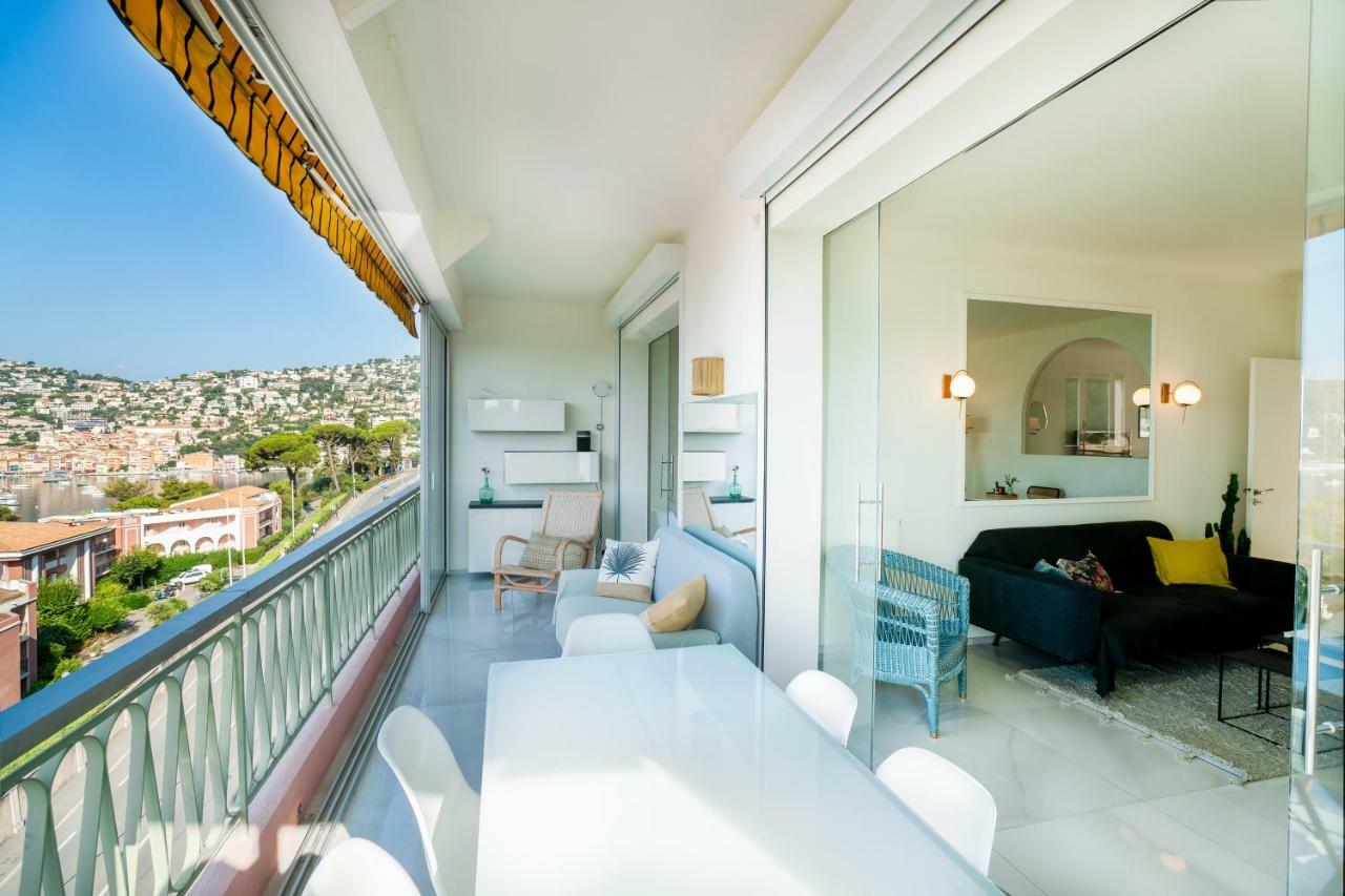 Vue Mer Exceptionnelle Entre Nice Et Monaco Villefranche-sur-Mer Ngoại thất bức ảnh
