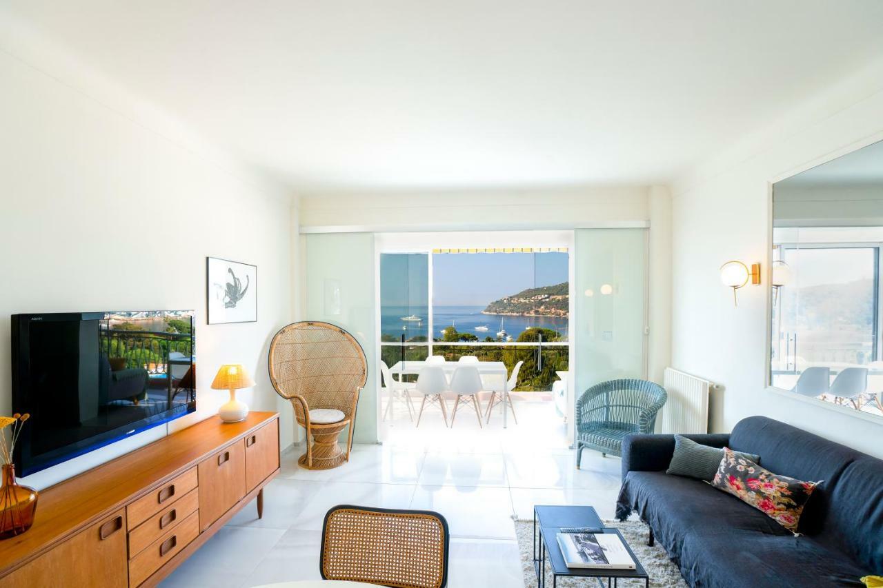 Vue Mer Exceptionnelle Entre Nice Et Monaco Villefranche-sur-Mer Ngoại thất bức ảnh