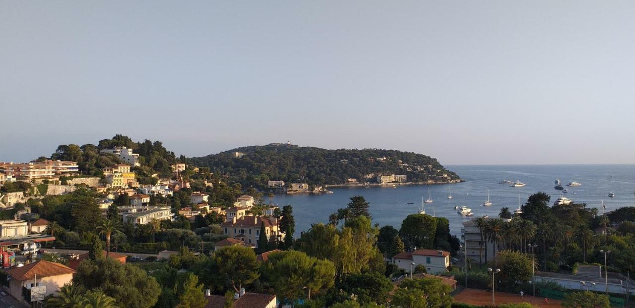 Vue Mer Exceptionnelle Entre Nice Et Monaco Villefranche-sur-Mer Ngoại thất bức ảnh