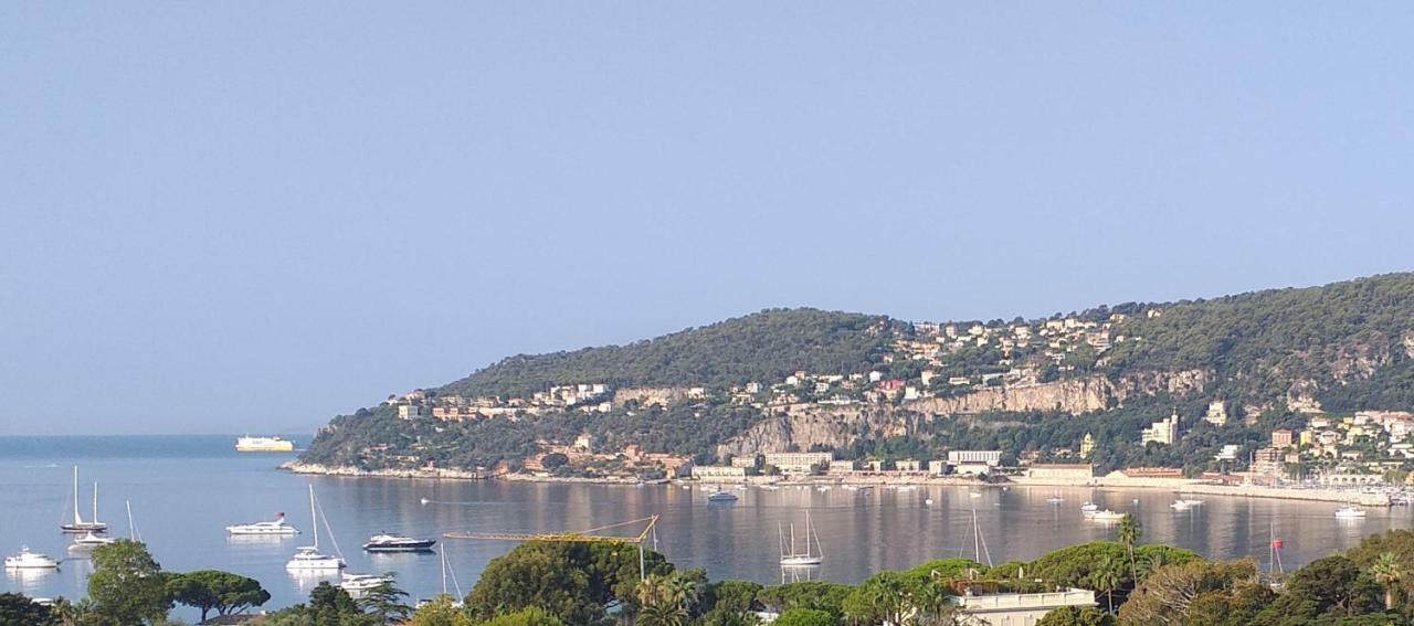Vue Mer Exceptionnelle Entre Nice Et Monaco Villefranche-sur-Mer Ngoại thất bức ảnh